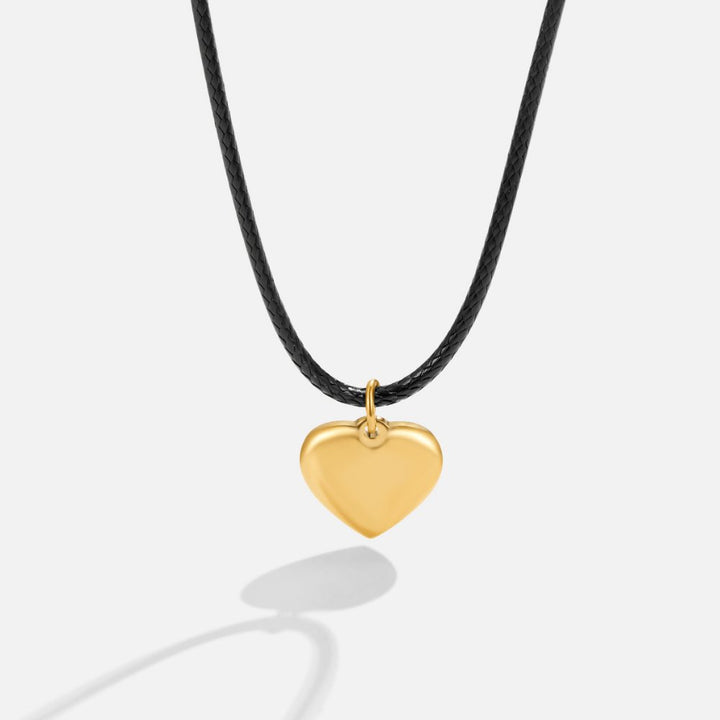 Esme Heart Charm Necklace