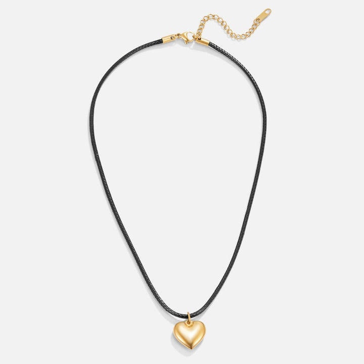 Esme Heart Charm Necklace