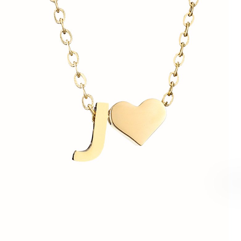 Amour Éternel: Personalized Letter Necklace