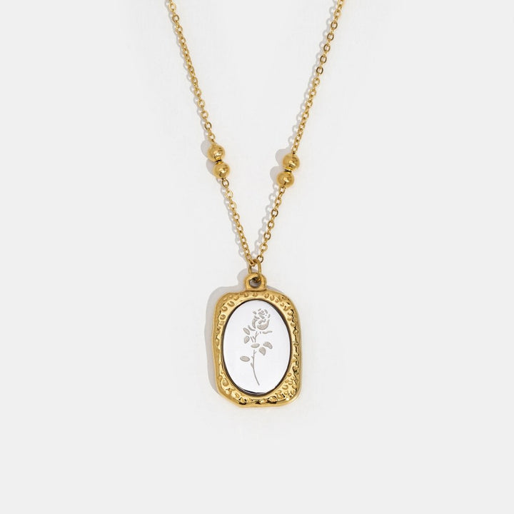 Rose Whisper Necklace: Amour Fragile