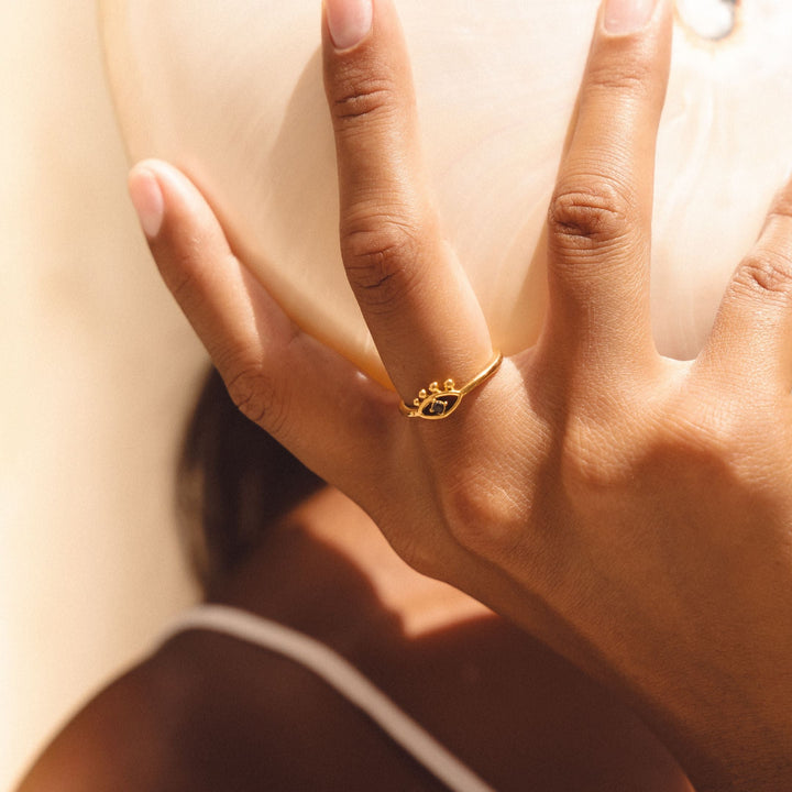 Bague Œil Malin – L’Éclat du Mystère