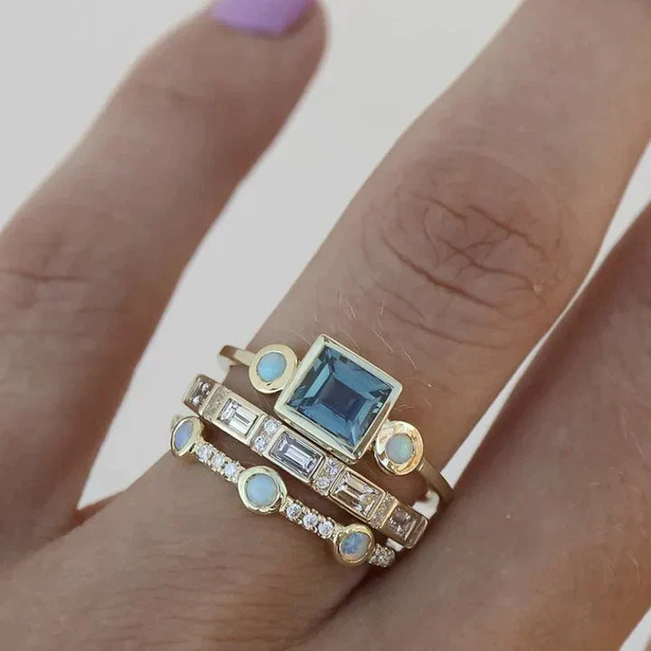 Celestial Elegance: The Sabrina Ring