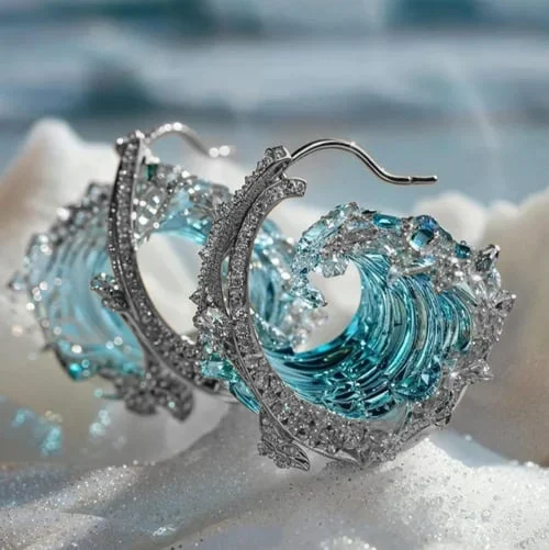 Ocean's Whisper Earrings