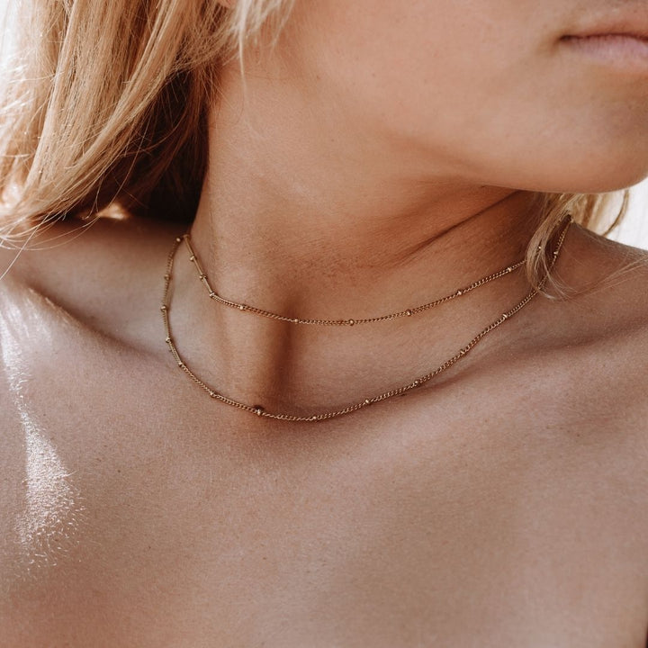 Collier Ras de Cou "Ornos" - Élégance Empilée