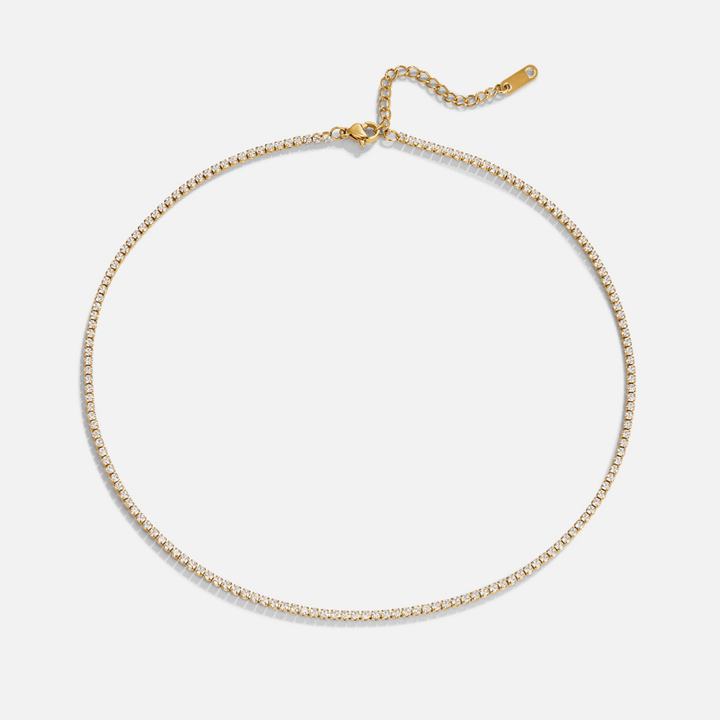 Golden Radiance Necklace: Cordelia
