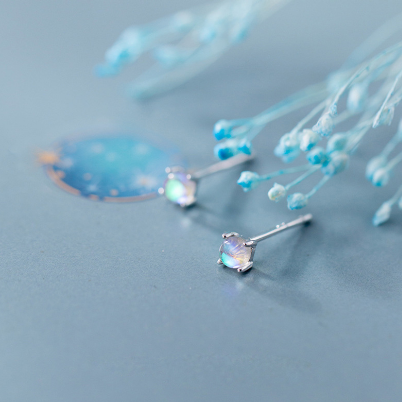 Éclat Marin: Boucles d'Oreilles Océan Perle